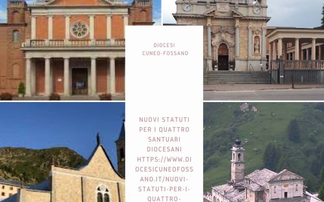 Diocesi Cuneo-Fossano Nuovi Statuti Santuari